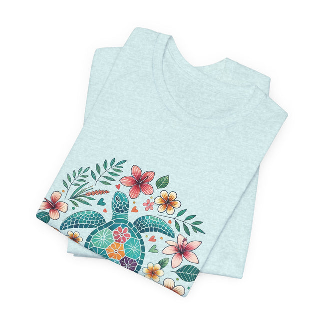 Flowery Turtle Graphic Tee