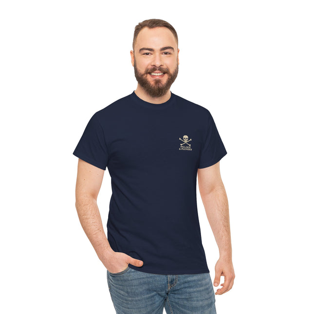 Pirate Themed Unisex Tee: Pillage & Plunder