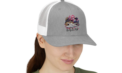 Real Girls Fish Snapback Cap