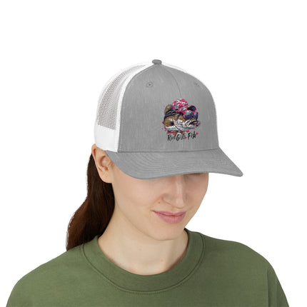 Real Girls Fish Snapback Cap