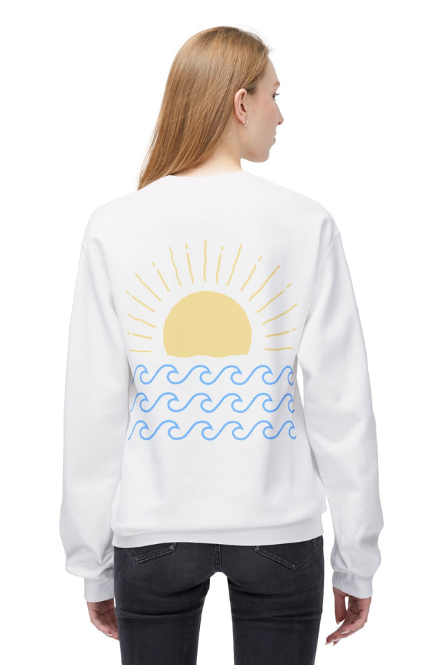 Beach Vibes Sweatshirt - Fun in the Sun Crewneck