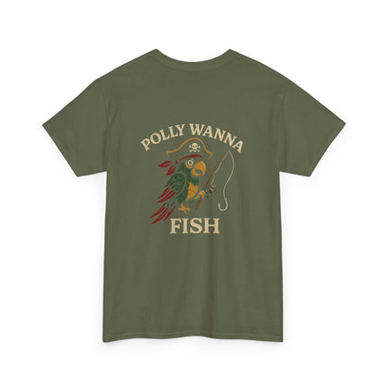 Parrot Pirate Themed Unisex Tee