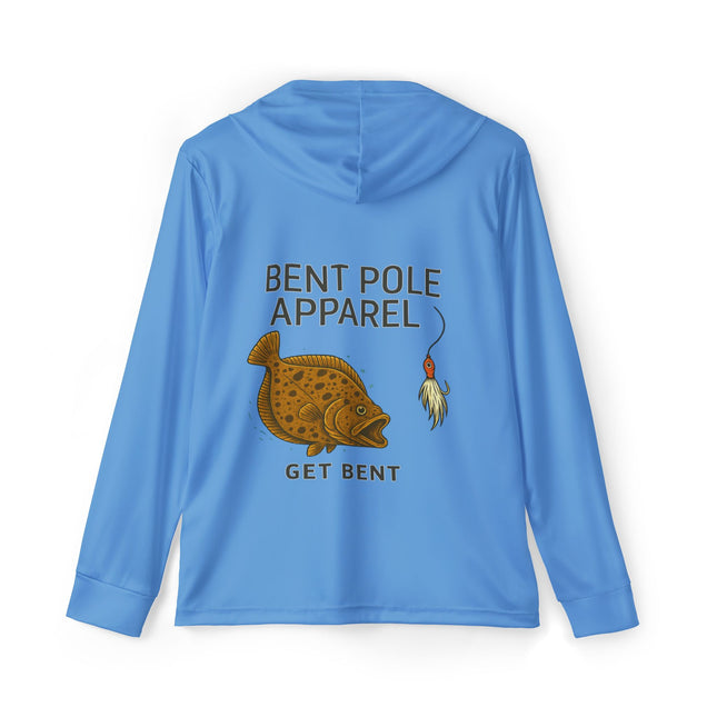 Flounder Graphic Performance Hoodie Shirt UPF+50