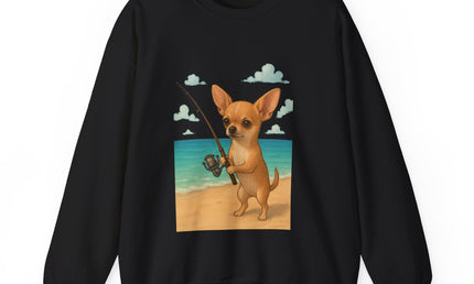 Chihuahua fishing Sweatshirt