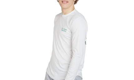 Reel Salty Pirate Graphic Performance Long Sleeve Fishing Shirt SPF50