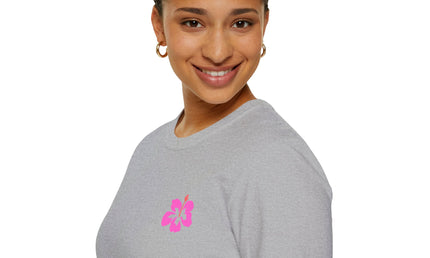 Aloha Hibiscus Tropical Summer Tee