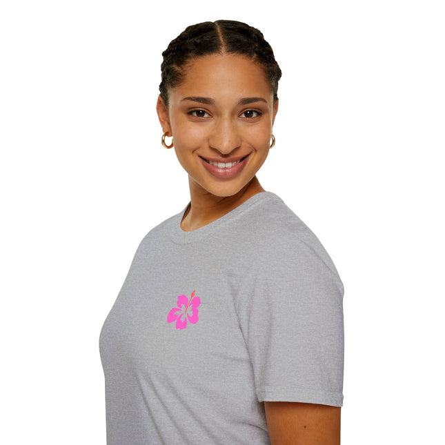 Aloha Hibiscus Tropical Summer Tee