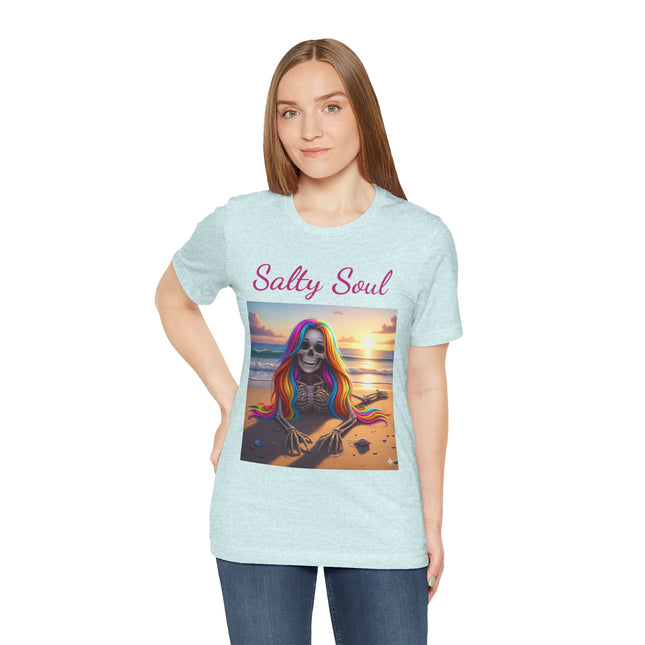 Salty Soul Skeleton Graphic Tee