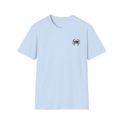 Feeling Shellfish Unisex Softstyle T-Shirt, Crabby Graphic