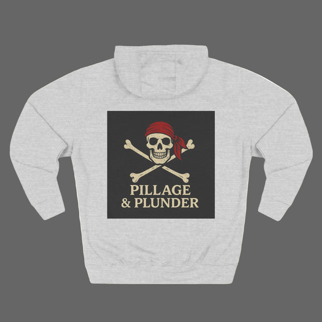 Pirate Pillage & Plunder Fleece Hoodie