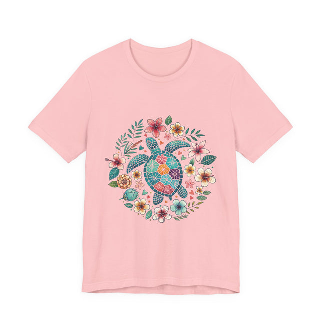 Flowery Turtle Graphic Tee
