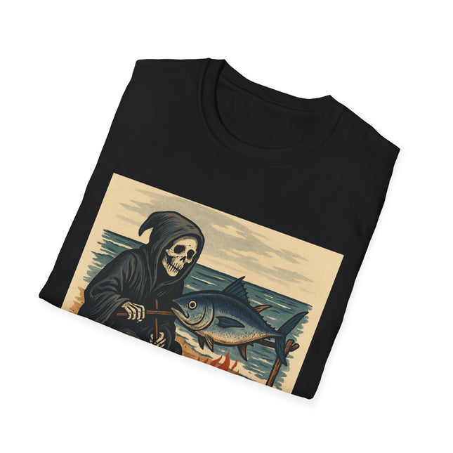 Grim Reaper Halloween Holiday Unisex Graphic T