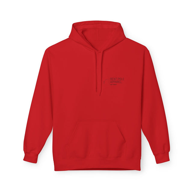Red, White & Bruh Fishing Hoodie
