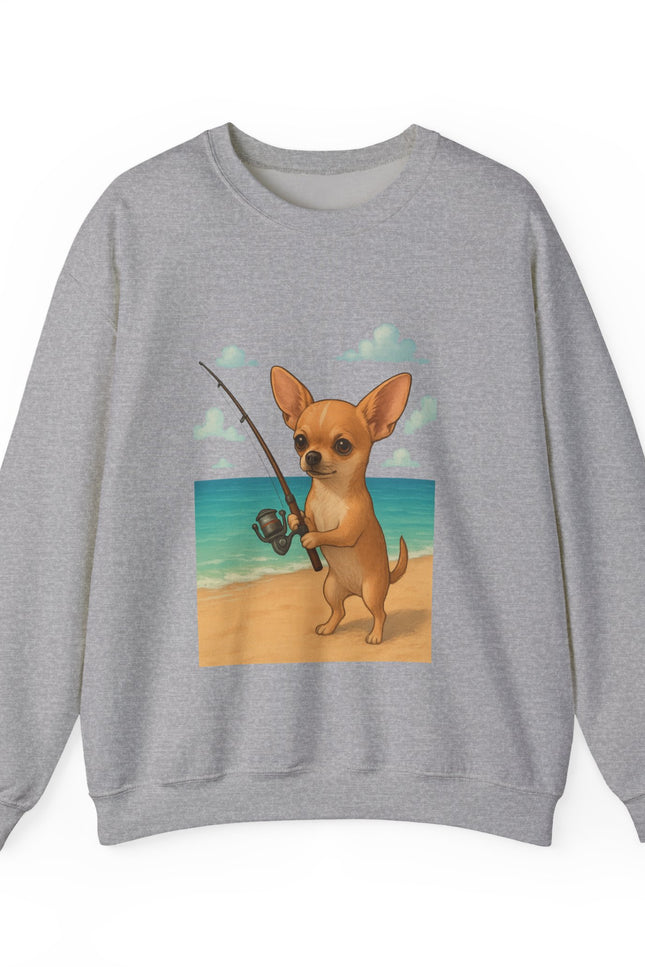 Chihuahua fishing Sweatshirt