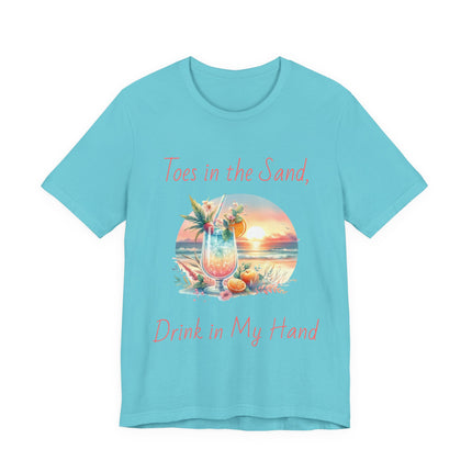 Toes in the Sand Tropical Tee
