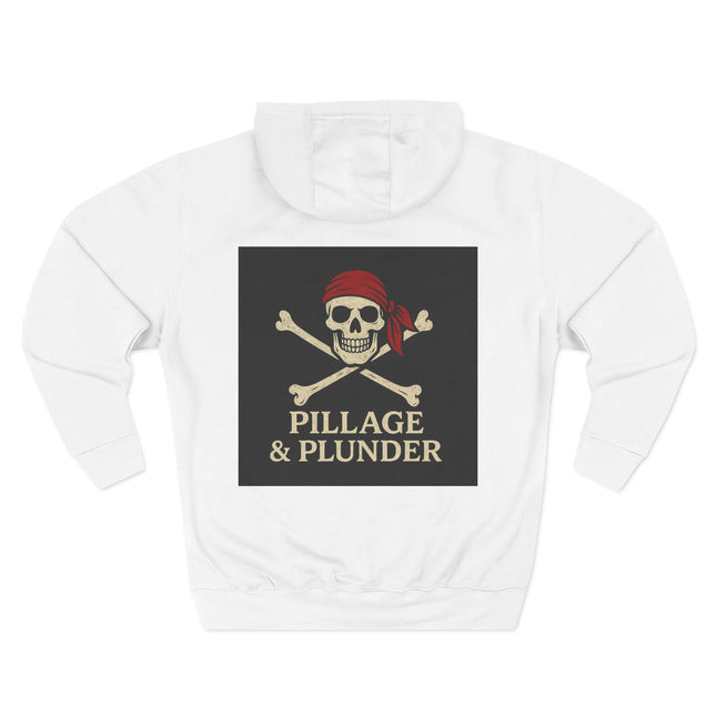 Pirate Pillage & Plunder Fleece Hoodie