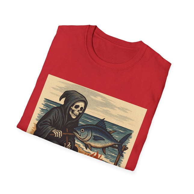 Grim Reaper Halloween Holiday Unisex Graphic T