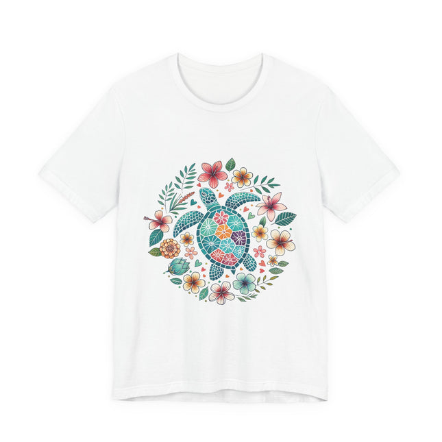 Flowery Turtle Graphic Tee