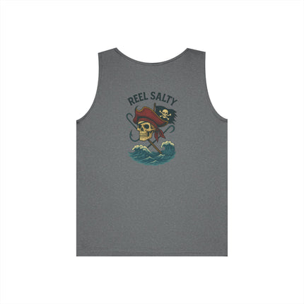 Pirate Reel Salty Fishing Tank Top