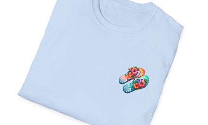 Island Life Flip Flop T-Shirt, Summer Vibes Tee