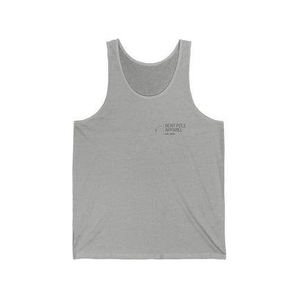 Reel Wild Marlin Fishing Themed Unisex Jersey Tank Top