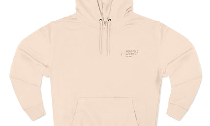 Hooked for Life Fishing Fleece Hoodie