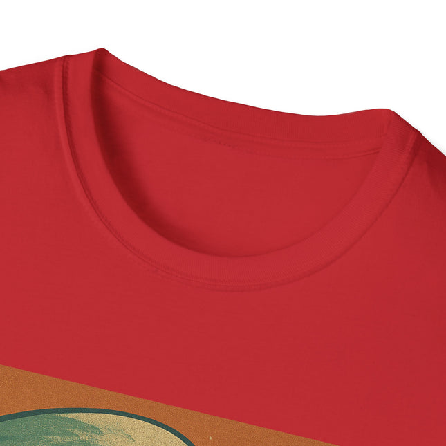 Frankenstein Surfing Halloween Holiday Unisex Graphic Tee