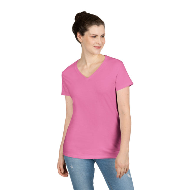 Lime Coconut Pineapple Ladies' V-Neck T-Shirt