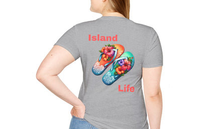 Island Life Flip Flop T-Shirt, Summer Vibes Tee