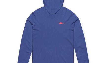 Tuna Inspired Unisex Hooded Long Sleeve Tee