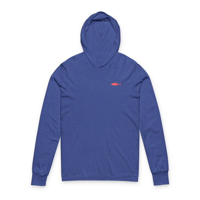 Tuna Inspired Unisex Hooded Long Sleeve Tee