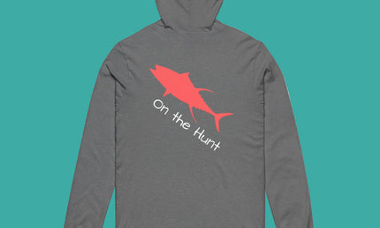 Tuna on the Hunt Unisex Hooded Long Sleeve Tee