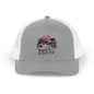 Heather Grey / White / One size