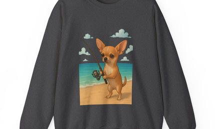 Chihuahua fishing Sweatshirt