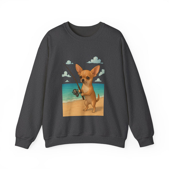 Chihuahua fishing Sweatshirt