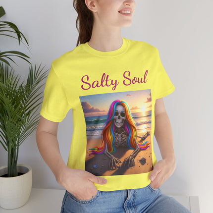 Salty Soul Skeleton Graphic Tee