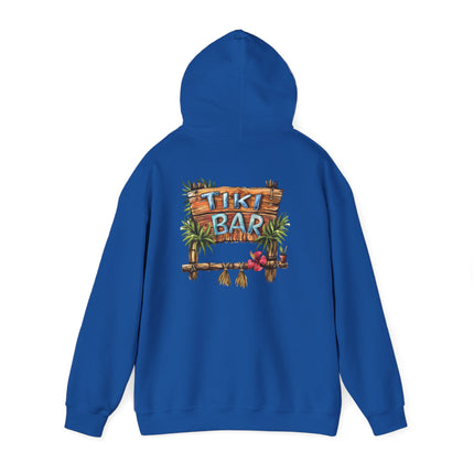 Tiki Bar Graphic Hoodie, Unisex Sweatshirt