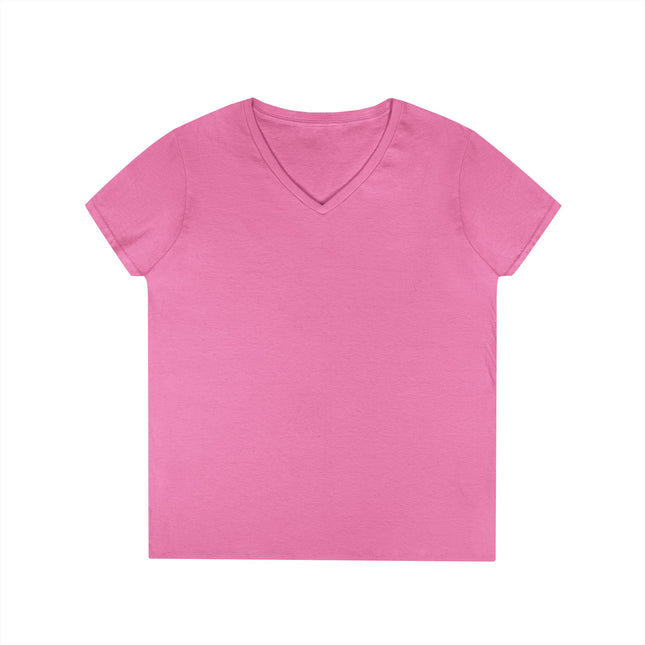 Lime Coconut Pineapple Ladies' V-Neck T-Shirt