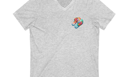 Flip Flop Fiesta V-Neck Tee