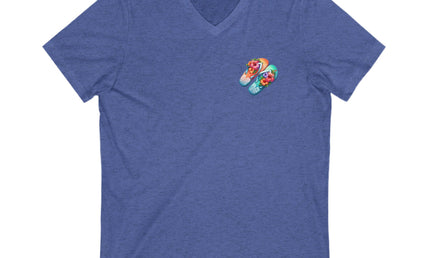 Flip Flop Fiesta V-Neck Tee