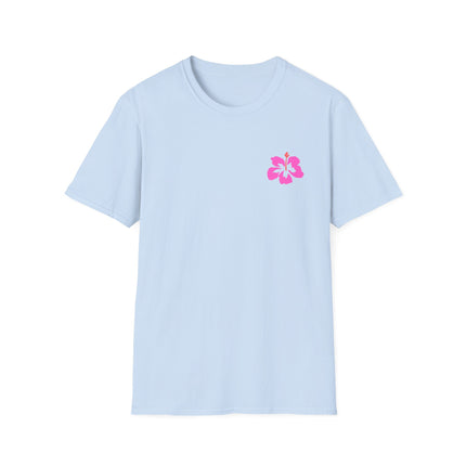 Aloha Hibiscus Tropical Summer Tee