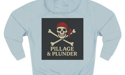 Pirate Pillage & Plunder Fleece Hoodie