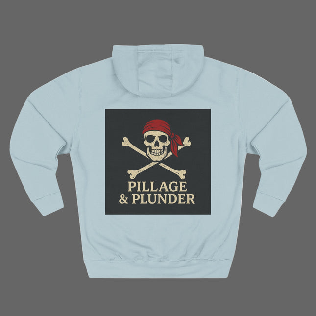 Pirate Pillage & Plunder Fleece Hoodie