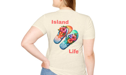 Island Life Flip Flop T-Shirt, Summer Vibes Tee