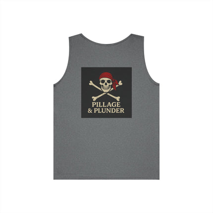 Pirate Pillage & Plunder Fishing Tank Top