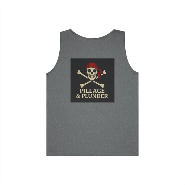 Pirate Pillage & Plunder Fishing Tank Top