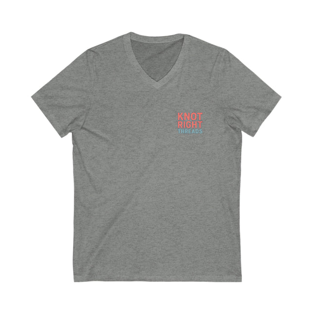Sea-renety, Beach Theme Unisex V-Neck Tee