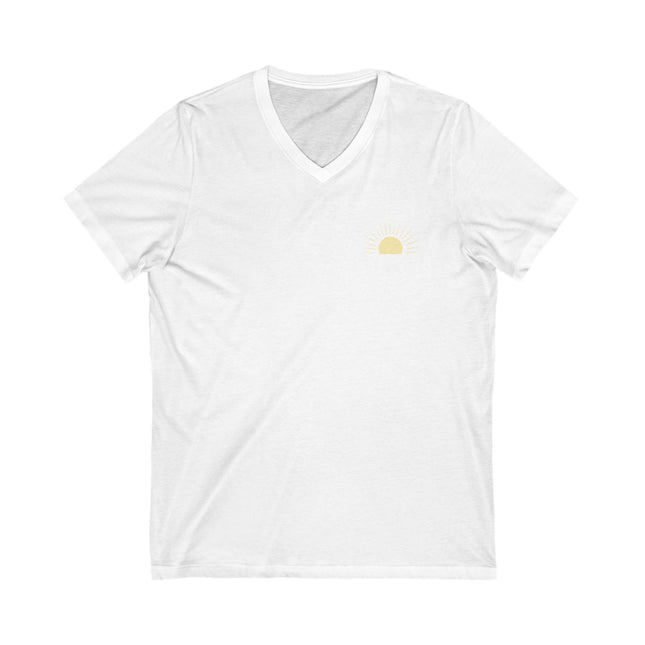 Bright Summer Vibes V-Neck Tee