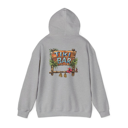 Tiki Bar Graphic Hoodie, Unisex Sweatshirt