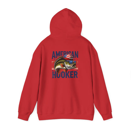 American Hooker Fishing Hoodie, Unisex Sweatshirt